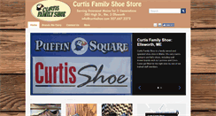 Desktop Screenshot of curtisshoe.com